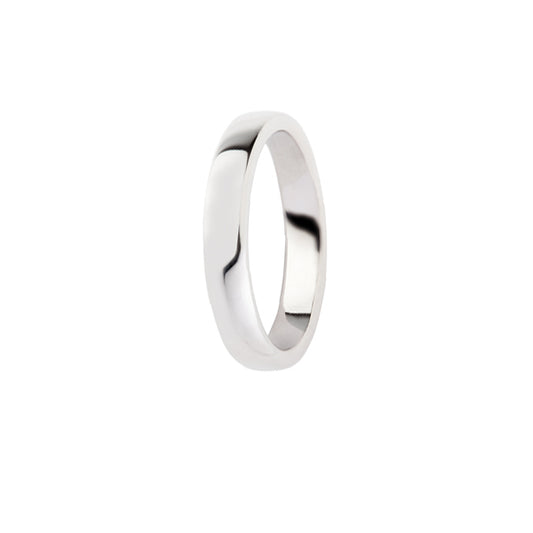 Fede Oro Bianco Unico 4,00mm 1873 – foto 2