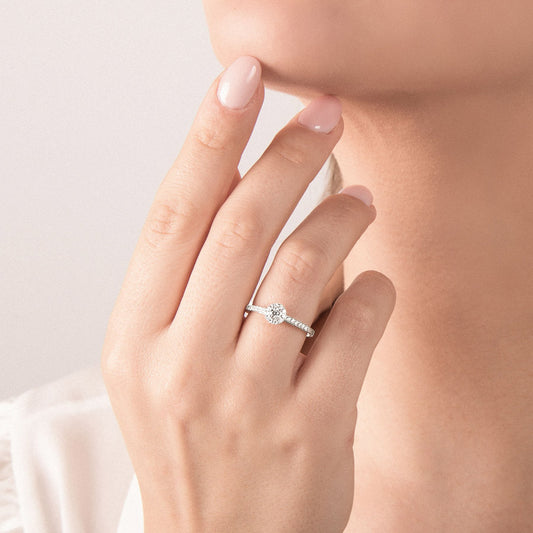 Anello Fantasia Diamanti LF427/10 – foto 2
