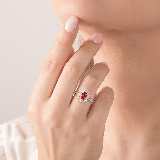 Anello Rubino Z681/B10R – foto 2