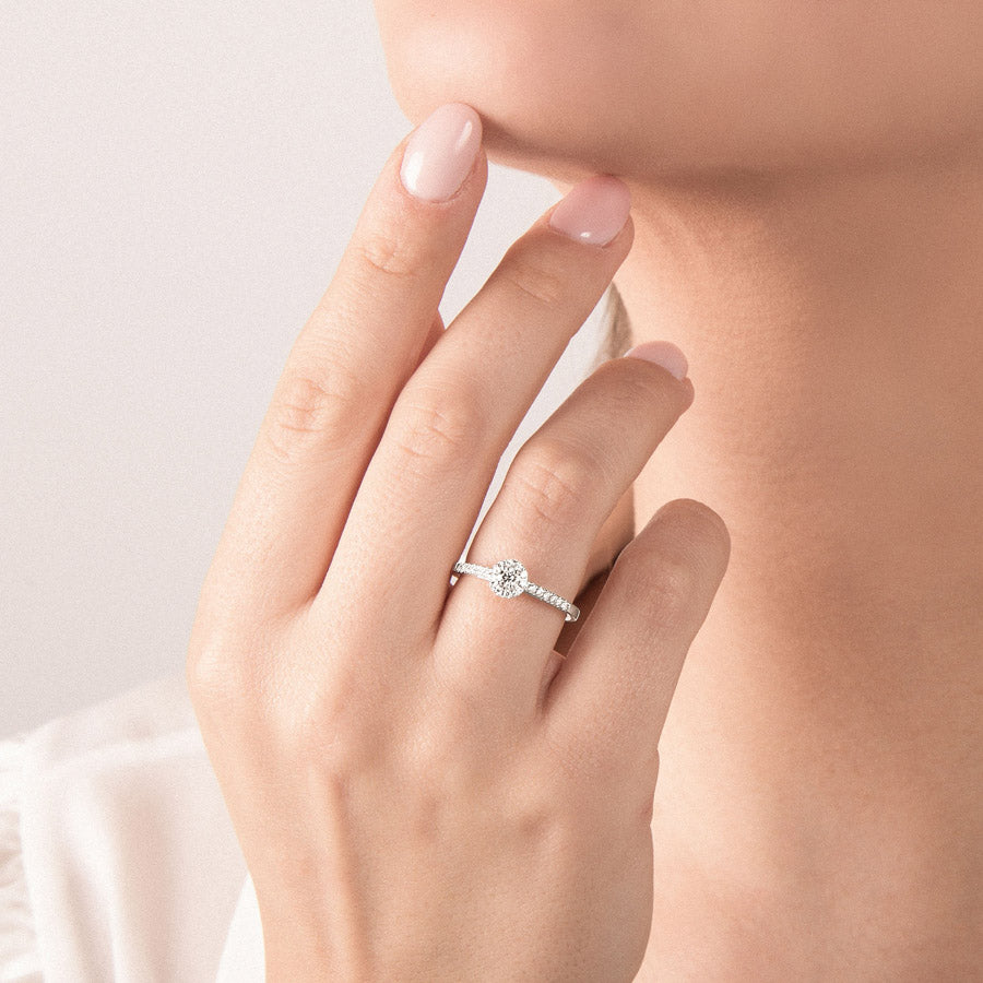 Anello Fantasia Diamanti - LF427/10