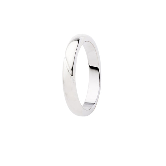 Fede Oro Bianco Scintille 3,80mm 2145 – foto 2
