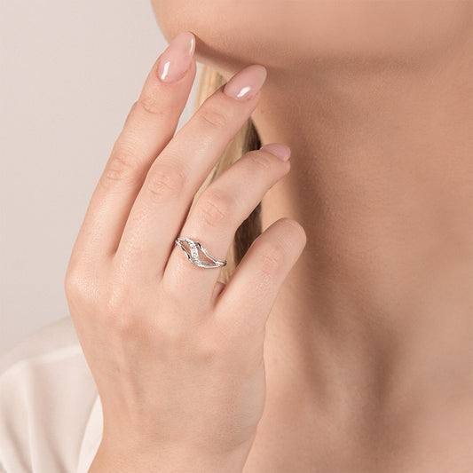 Anello Fantasia Diamanti GS41 – foto 2