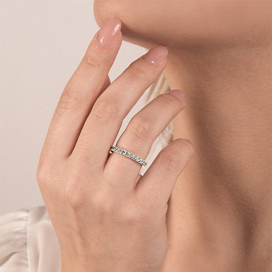 Anello Riviere Diamanti Z481/50 – foto 2