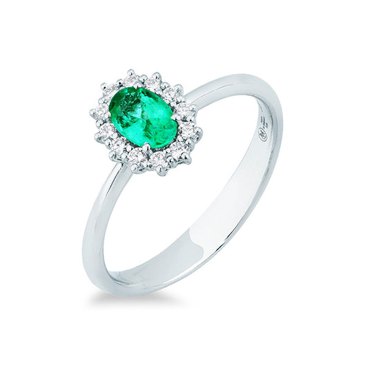 Anello Smeraldo Z681/B10S
